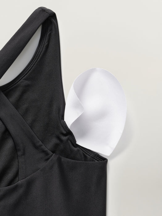 Athleta Girl High Neck Crop Bikini Top