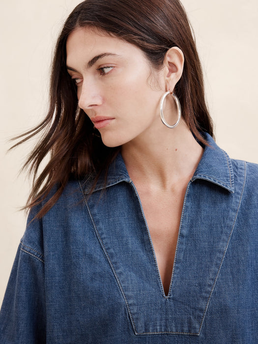 Cruz Denim Maxi Dress