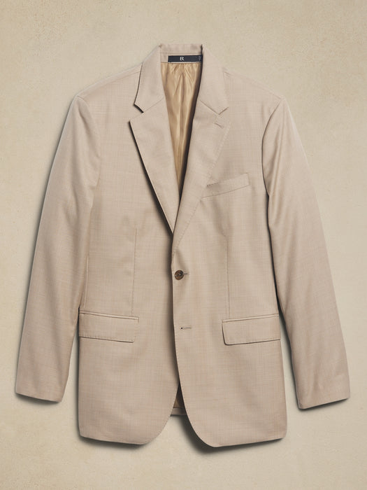 Signature Italian Twill Suit Jacket