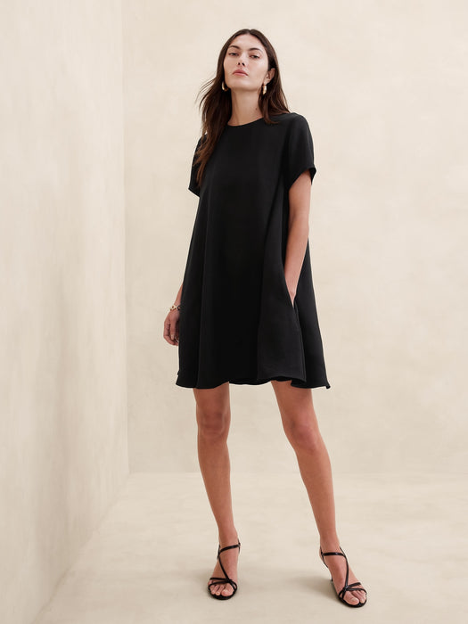 Aurelia Crepe Mini Dress