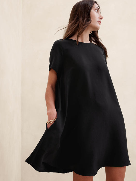 Aurelia Crepe Mini Dress