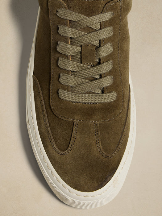 Suede Court Sneaker