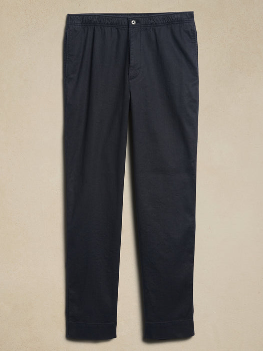 Linen-Cotton Traveler Pull-On Pant