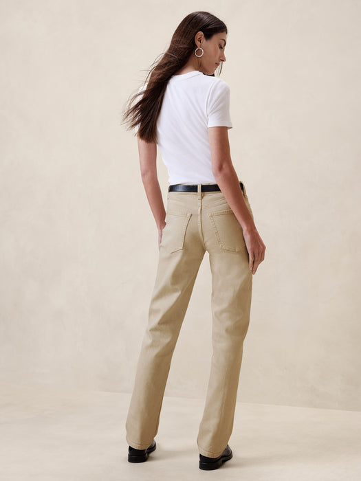 High-Rise Straight Jean