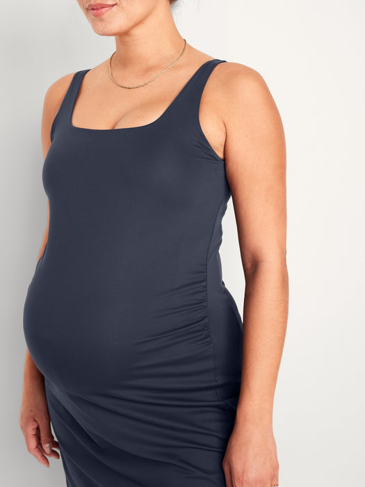 Maternity Sleeveless PowerSoft Mini Skort Dress