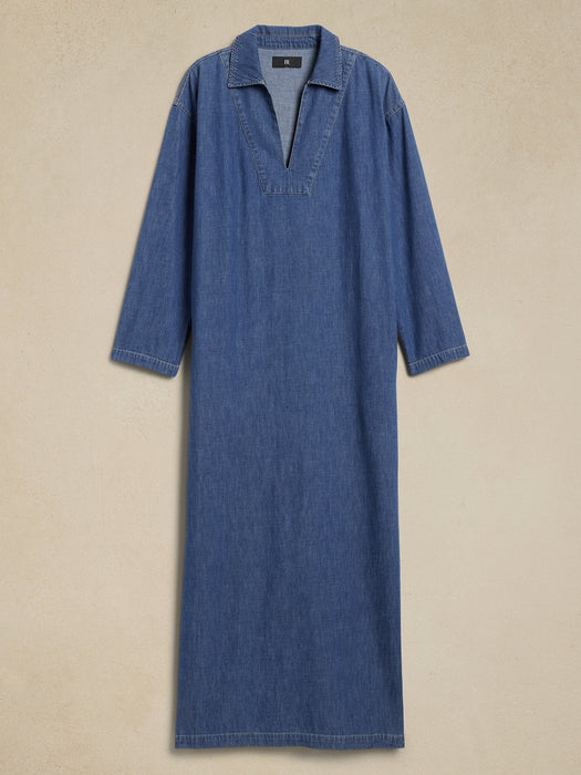 Cruz Denim Maxi Dress