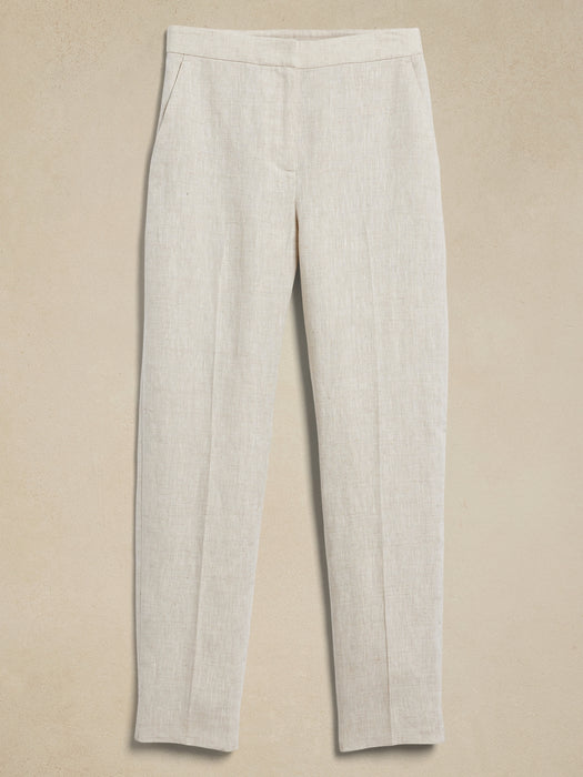 Lina Slim Linen Pant
