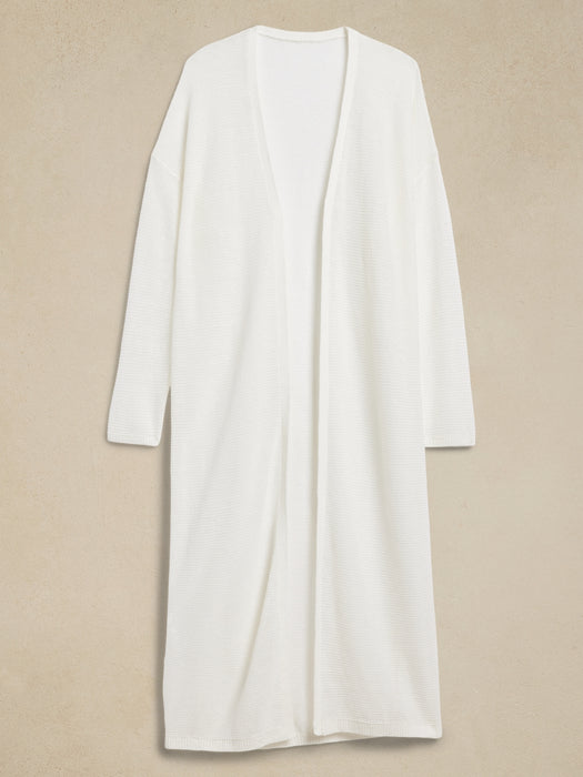 Teia Linen Duster Cardigan