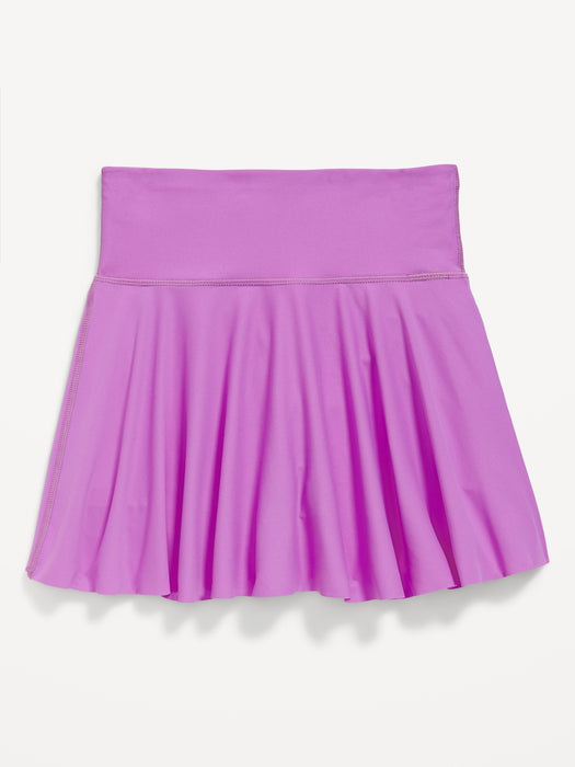 High-Waisted PowerSoft Skort for Girls