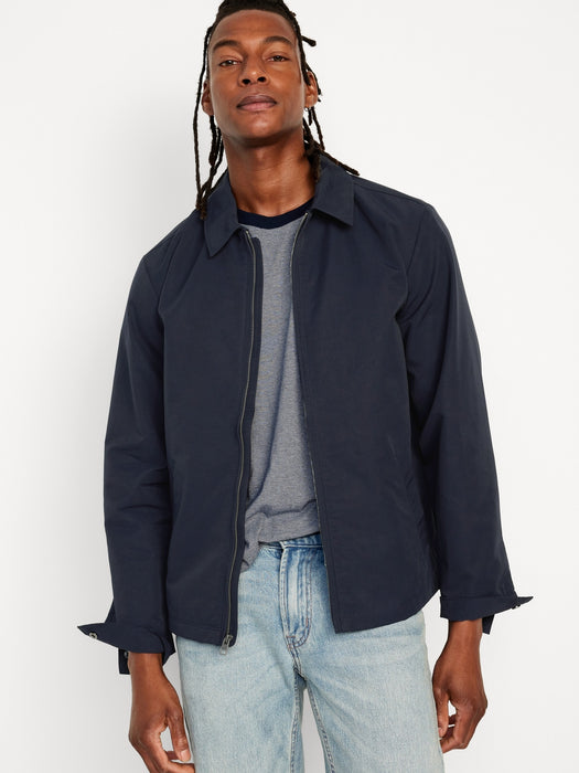 Water-Resistant Zip Jacket