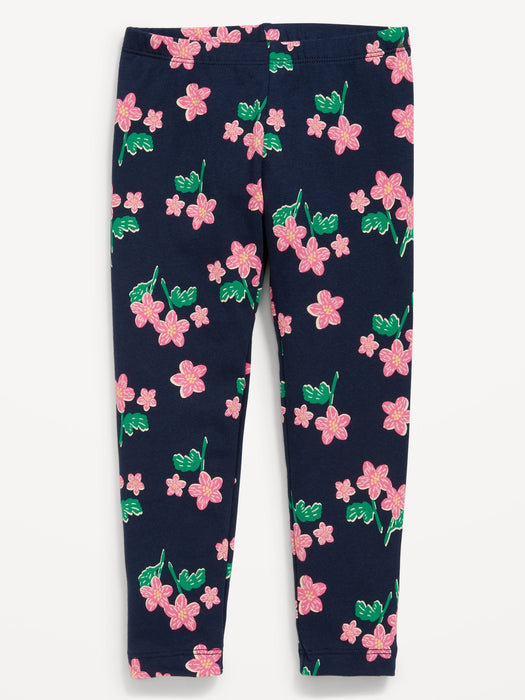 Printed Full-Length Leggings for Toddler Girls