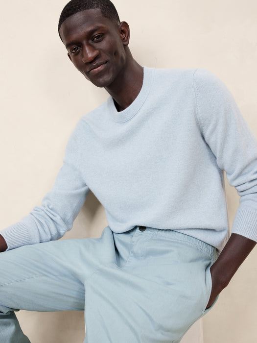 Linen-Cotton Traveler Pull-On Pant