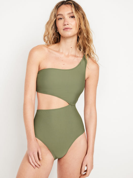 Side Cutout One-Piece Swimsuit