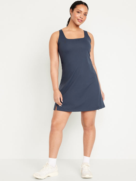 PowerSoft Square-Neck Athletic Dress