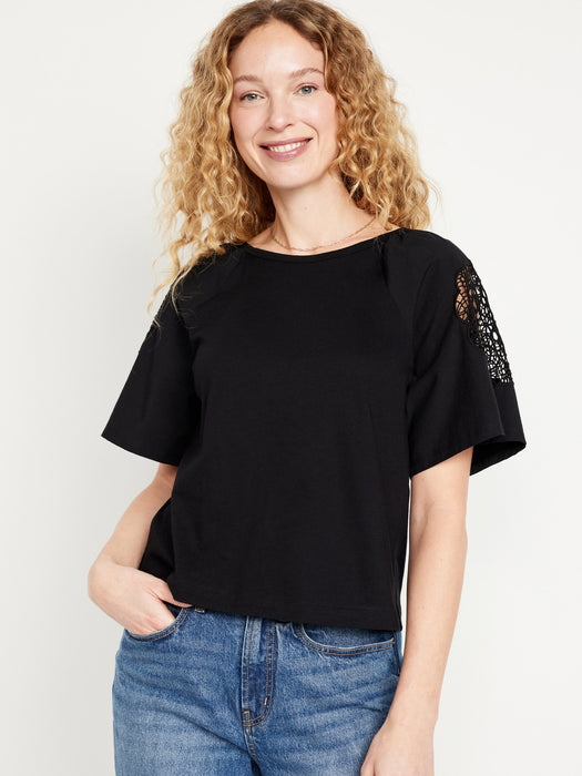 EveryWear Cutwork Top