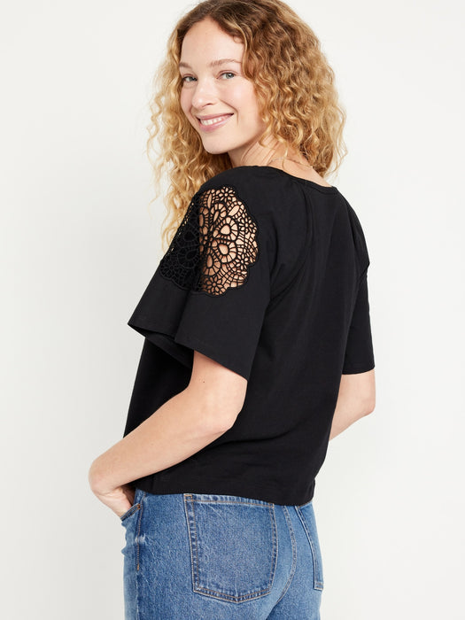 EveryWear Cutwork Top