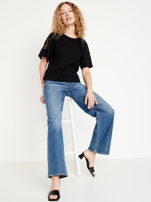 EveryWear Cutwork Top