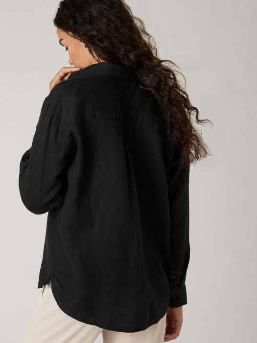 Retreat Linen Top
