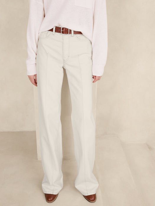 The Pintuck Jean