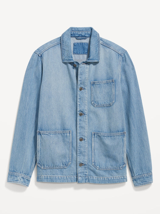 Relaxed Jean Chore Jacket