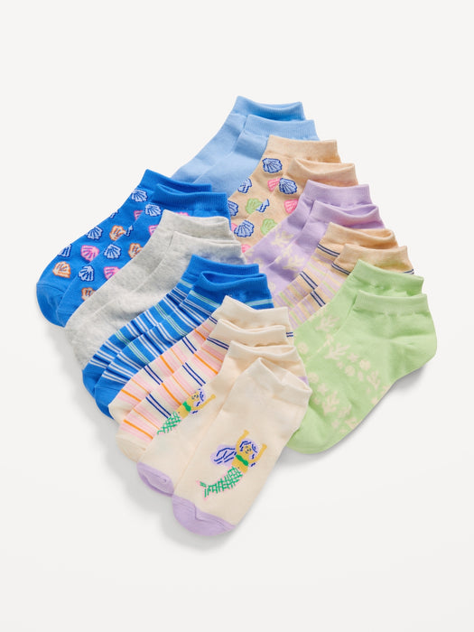 Ankle Socks 10-Pack for Girls