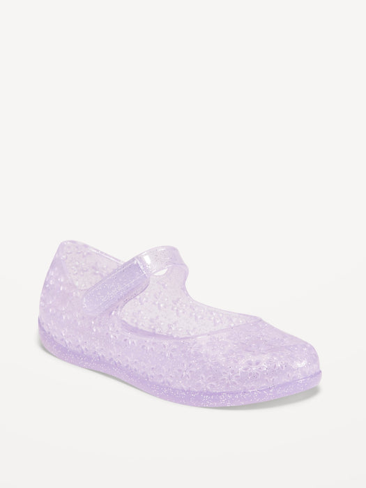 Fruity Scented Jelly Mary-Jane Flats for Toddler Girls