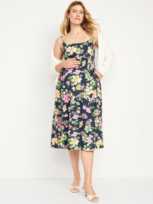 Maternity Cami Midi Dress