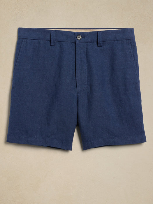 Lino 5" Linen Short
