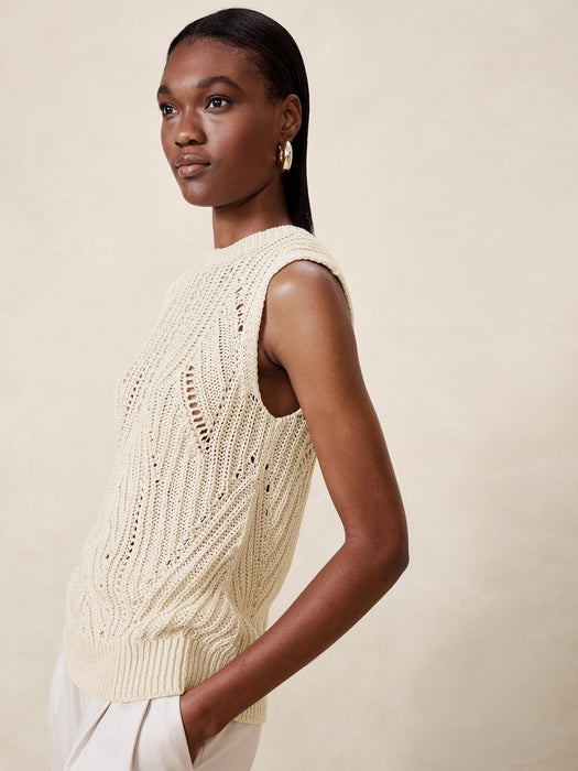 Janette Cotton Sweater Tank