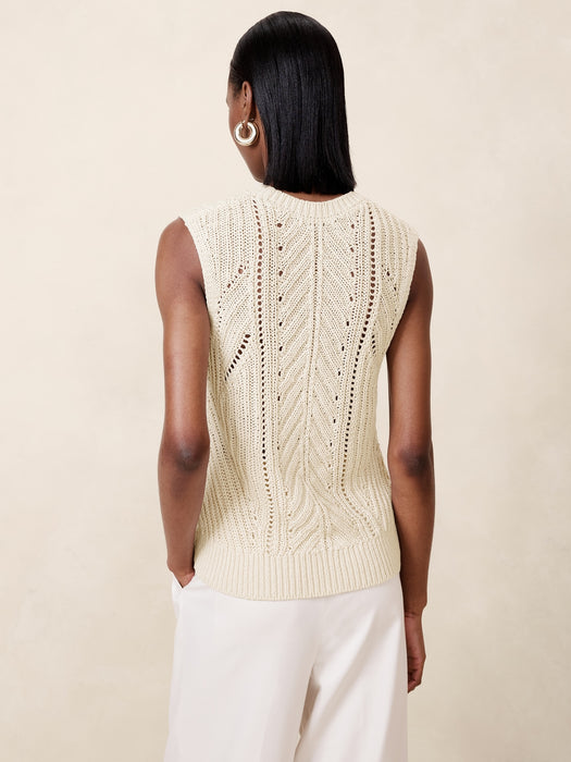 Janette Cotton Sweater Tank