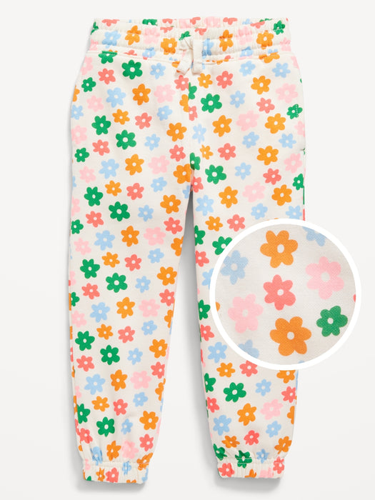 Unisex Cinched-Hem Jogger Sweatpants for Toddlers