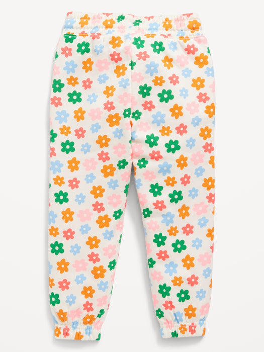 Unisex Cinched-Hem Jogger Sweatpants for Toddlers