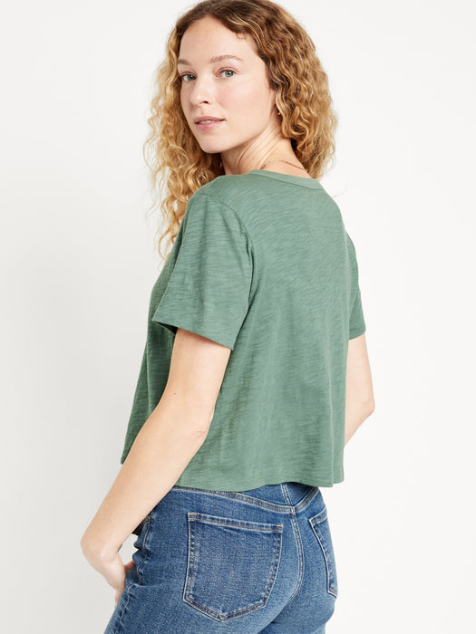 EveryWear Crop Graphic T-Shirt