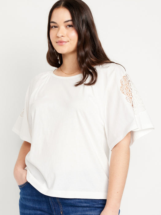 EveryWear Cutwork Top