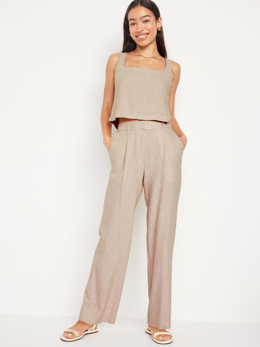 Extra High-Waisted Wide-Leg Taylor Pants