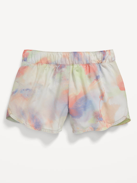 Dolphin-Hem Run Shorts for Girls