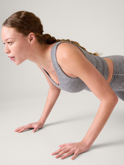 Transcend V-Neck Crop Bra D-DD