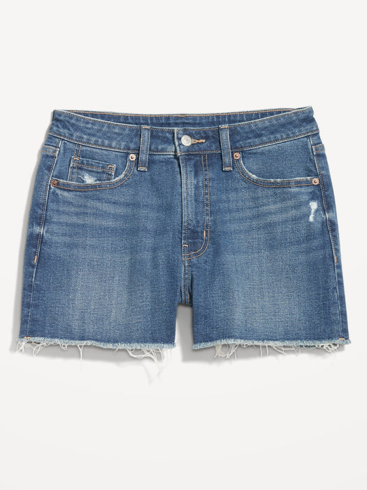 Curvy High-Waisted OG Jean Shorts -- 3-inch inseam