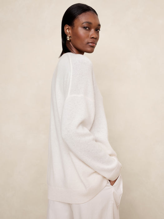 Caro Oversized Lightweight Cashmere Sweater