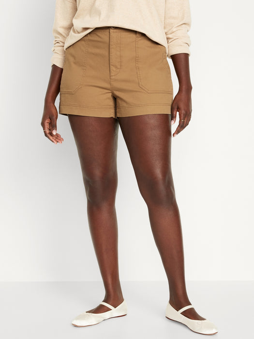 High-Waisted OGC Chino Shorts -- 3.5-inch inseam