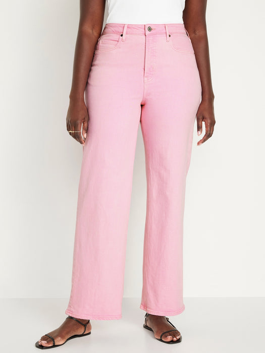 Extra High-Waisted Wide-Leg Jeans