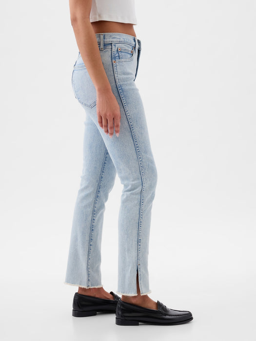 High-Rise Vintage Slim Jeans