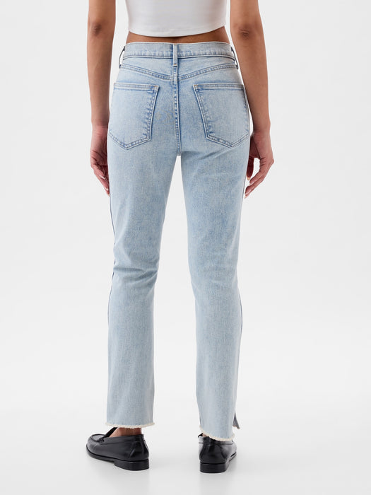 High Rise Vintage Slim Jeans