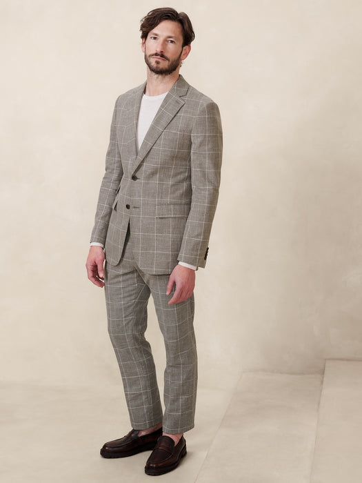 Bixby Italian Plaid Suit Jacket