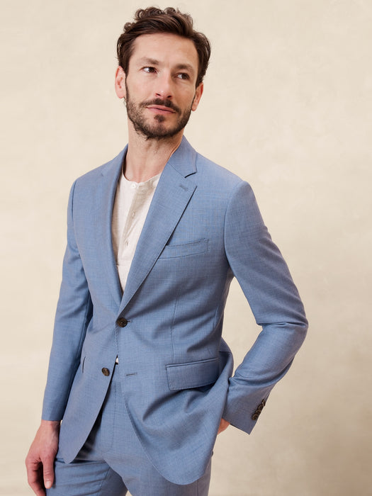 Signature Italian Twill Suit Jacket