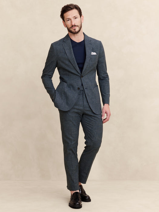 Italian Stretch-Cotton Suit Jacket