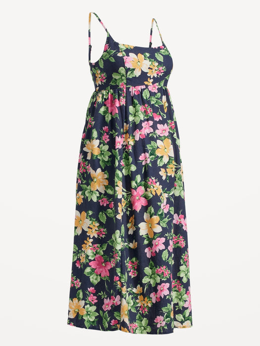 Maternity Cami Midi Dress