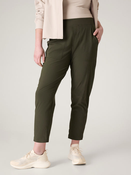 Brooklyn Mid Rise Ankle Utility Pant