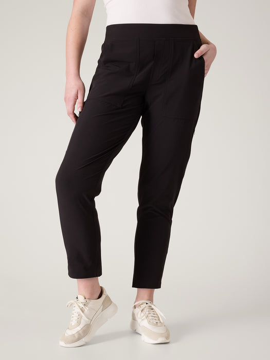 Brooklyn Mid Rise Ankle Utility Pant