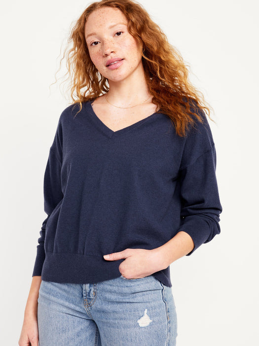 SoSoft Lite Loose V-Neck Sweater for Women